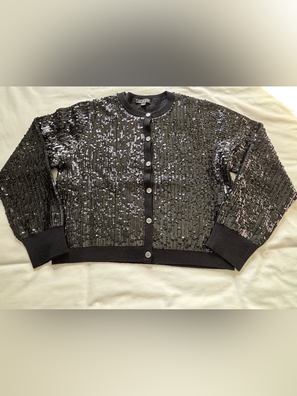 NWOT! RARE! J.Crew Sequin Jackie Cardigan Sweater